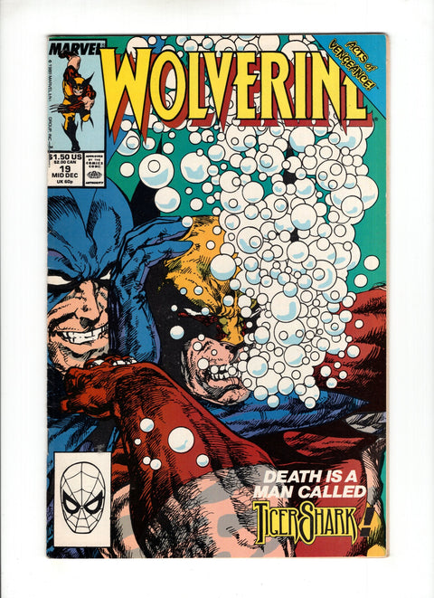 Wolverine, Vol. 2 #19 (1989)      Buy & Sell Comics Online Comic Shop Toronto Canada