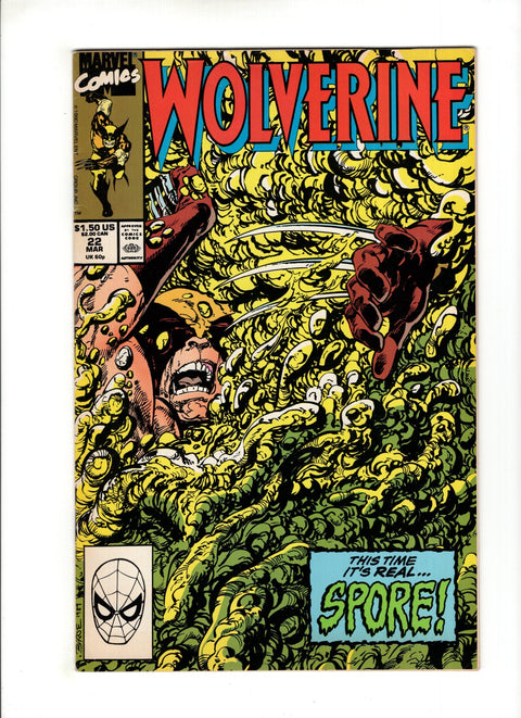 Wolverine, Vol. 2 #22 (1990)      Buy & Sell Comics Online Comic Shop Toronto Canada