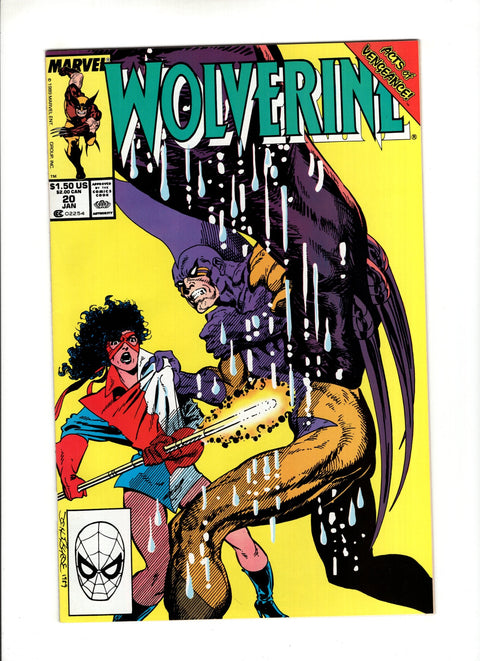 Wolverine, Vol. 2 #20 (1989)      Buy & Sell Comics Online Comic Shop Toronto Canada
