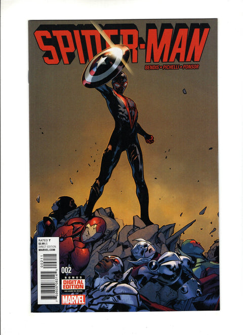 Spider-Man, Vol. 2 #2 (Cvr A) (2016) Sara Pichelli Regular  A Sara Pichelli Regular  Buy & Sell Comics Online Comic Shop Toronto Canada