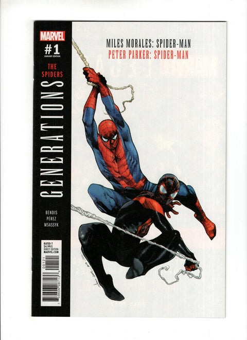 Generations: Miles Morales Spider-Man & Peter Parker Spider-Man #1 (Cvr B) (2017) Olivier Coipel Variant  B Olivier Coipel Variant  Buy & Sell Comics Online Comic Shop Toronto Canada