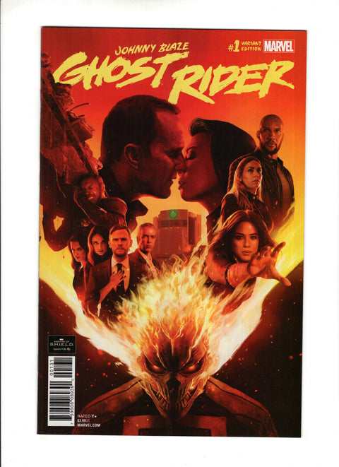 Damnation: Johnny Blaze - Ghost Rider #1 (Cvr B) (2018) Rahzzah Agents of SHIELD Variant  B Rahzzah Agents of SHIELD Variant  Buy & Sell Comics Online Comic Shop Toronto Canada