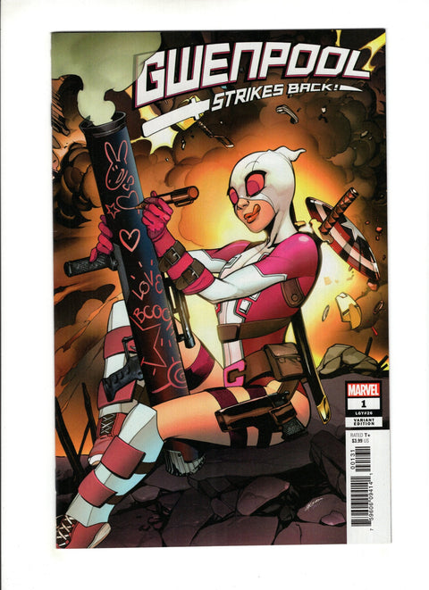 Gwenpool Strikes Back #1 (Cvr C) (2019) Incentive Emanuela Lupacchino Variant Cover  C Incentive Emanuela Lupacchino Variant Cover  Buy & Sell Comics Online Comic Shop Toronto Canada