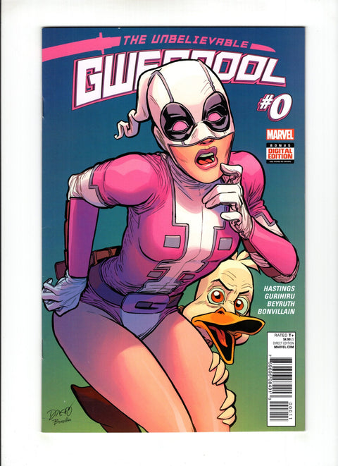 Gwenpool, Vol. 1 #0 (Cvr A) (2016) Regular Danilo Beyruth Cover  A Regular Danilo Beyruth Cover  Buy & Sell Comics Online Comic Shop Toronto Canada