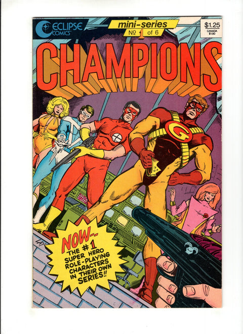 Champions (Eclipse) #1 (1986)      Buy & Sell Comics Online Comic Shop Toronto Canada