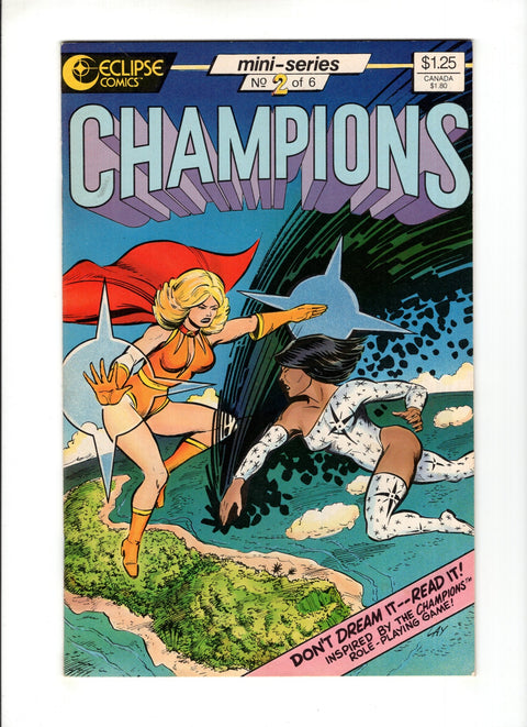 Champions (Eclipse) #2 (1986)      Buy & Sell Comics Online Comic Shop Toronto Canada