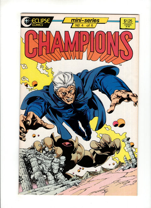 Champions (Eclipse) #4 (1986)      Buy & Sell Comics Online Comic Shop Toronto Canada