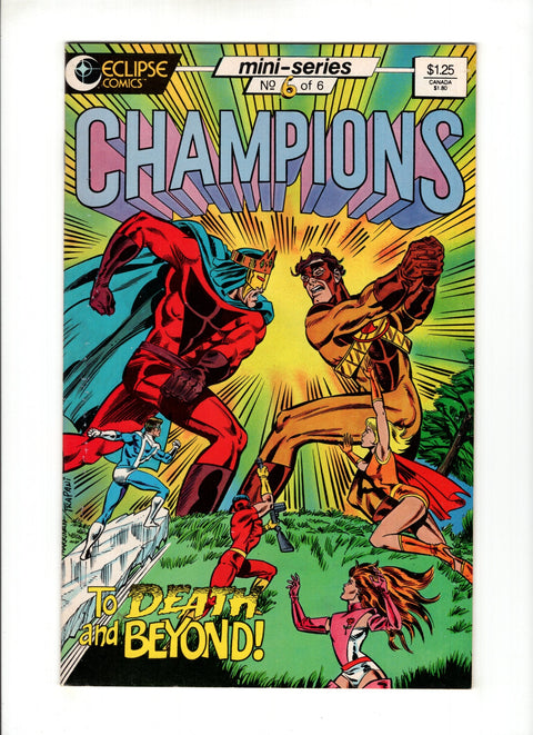 Champions (Eclipse) #6 (1987)      Buy & Sell Comics Online Comic Shop Toronto Canada