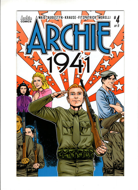 Archie 1941 #4 (Cvr C) (2019) Peter Krause & Kelly Fitzpatrick  C Peter Krause & Kelly Fitzpatrick  Buy & Sell Comics Online Comic Shop Toronto Canada