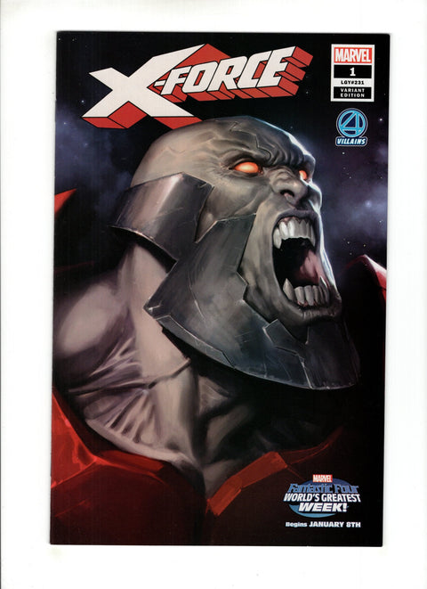 X-Force, Vol. 5 #1 (Cvr C) (2018) Variant Marko Djurdjevic Fantastic Four Villains  C Variant Marko Djurdjevic Fantastic Four Villains  Buy & Sell Comics Online Comic Shop Toronto Canada