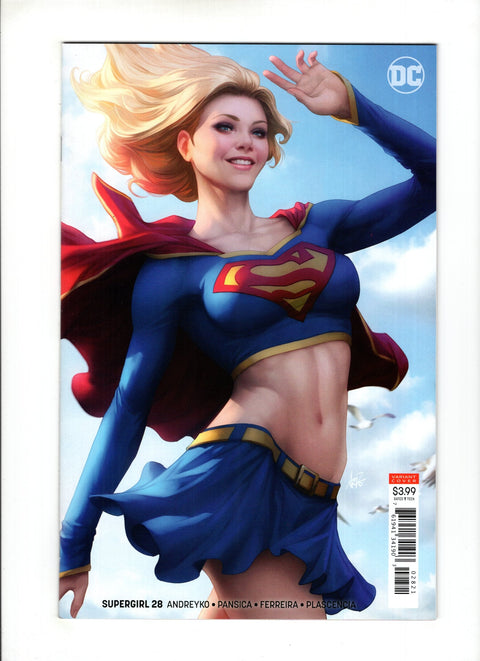 Supergirl, Vol. 7 #28 (Cvr B) (2019) Variant Stanley Artgerm Lau  B Variant Stanley Artgerm Lau  Buy & Sell Comics Online Comic Shop Toronto Canada