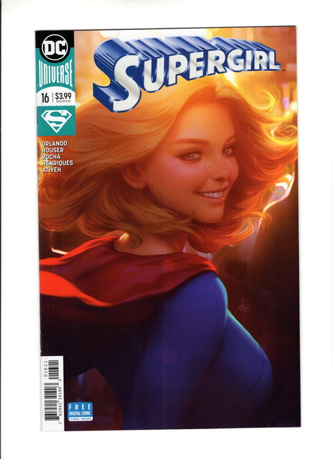 Supergirl, Vol. 7 #16 (Cvr B) (2017) Variant Stanley Artgerm Lau  B Variant Stanley Artgerm Lau  Buy & Sell Comics Online Comic Shop Toronto Canada