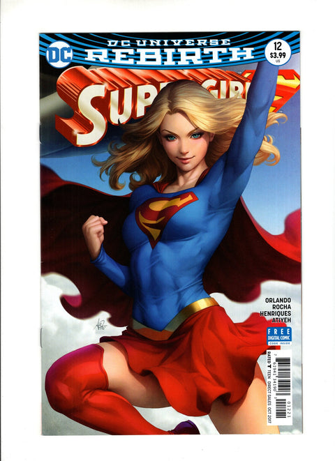 Supergirl, Vol. 7 #12 (Cvr B) (2017) Variant Stanley Artgerm Lau  B Variant Stanley Artgerm Lau  Buy & Sell Comics Online Comic Shop Toronto Canada