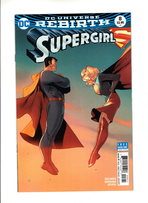 Supergirl, Vol. 7 #8 (Cvr B) (2017) Variant Bengal  B Variant Bengal  Buy & Sell Comics Online Comic Shop Toronto Canada