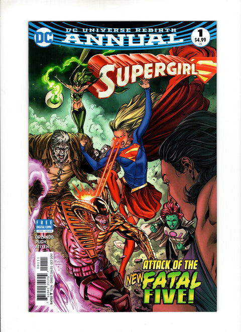 Supergirl, Vol. 7 Annual #1 (2017)      Buy & Sell Comics Online Comic Shop Toronto Canada