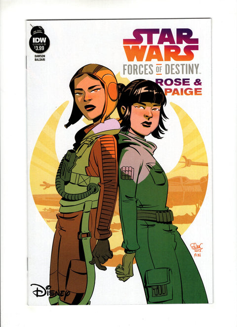 Star Wars: Forces Of Destiny - Rose & Paige #1 (Cvr B) (2018) Elsa Charretier Variant  B Elsa Charretier Variant  Buy & Sell Comics Online Comic Shop Toronto Canada