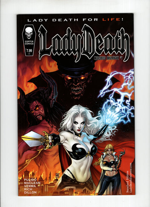 Lady Death Merciless Onslaught #1 (Cvr A) (2017) Standard Edition  A Standard Edition  Buy & Sell Comics Online Comic Shop Toronto Canada