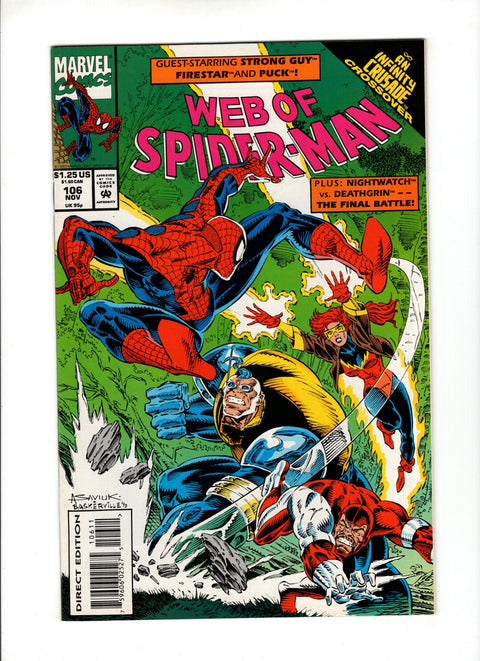 Web of Spider-Man, Vol. 1 #106 (1993)      Buy & Sell Comics Online Comic Shop Toronto Canada