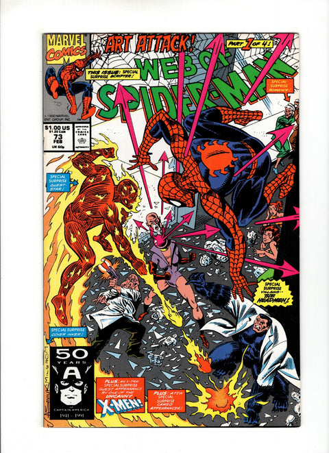 Web of Spider-Man, Vol. 1 #73 (1991)      Buy & Sell Comics Online Comic Shop Toronto Canada