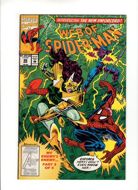 Web of Spider-Man, Vol. 1 #99 (1993)      Buy & Sell Comics Online Comic Shop Toronto Canada