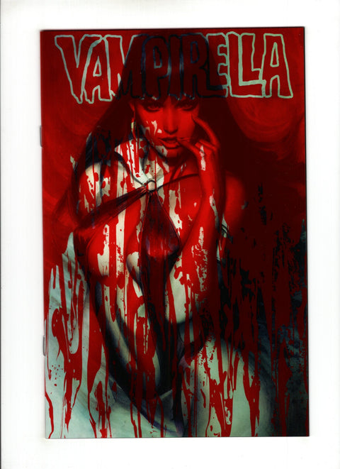 Vampirella, Vol. 6 #6 (Cvr A) (2019) Artgerm Blood Splattered Acetate  A Artgerm Blood Splattered Acetate  Buy & Sell Comics Online Comic Shop Toronto Canada