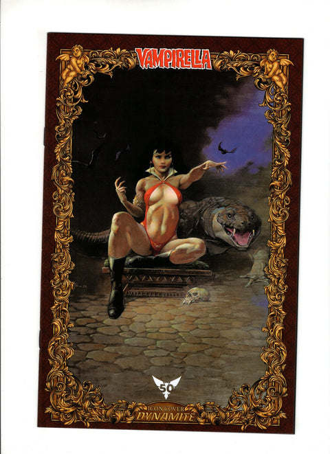 Vampirella, Vol. 6 #6 (Cvr M) (2019) Frank Frazetta Icon Variant (1:75)  M Frank Frazetta Icon Variant (1:75)  Buy & Sell Comics Online Comic Shop Toronto Canada