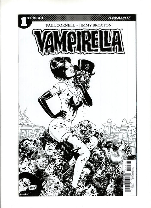 Vampirella, Vol. 5 #1 (Cvr F) (2017) 10 Copy Broxton B&w Incentive  F 10 Copy Broxton B&w Incentive  Buy & Sell Comics Online Comic Shop Toronto Canada