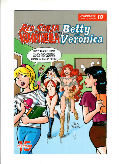 Red Sonja and Vampirella Meet Betty and Veronica #2 (Cvr D) (2019) Dan Parent  D Dan Parent  Buy & Sell Comics Online Comic Shop Toronto Canada