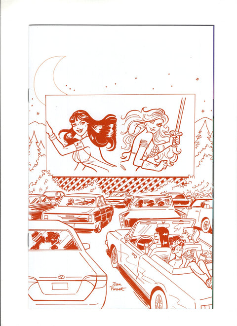 Red Sonja and Vampirella Meet Betty and Veronica #9 (Cvr N) (2020) 1:15 FOC Retailer Incentive "Blood Red Tine"  N 1:15 FOC Retailer Incentive "Blood Red Tine"  Buy & Sell Comics Online Comic Shop Toronto Canada