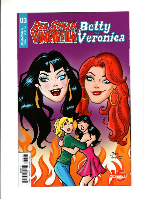 Red Sonja and Vampirella Meet Betty and Veronica #3 (Cvr D) (2019) Variant Dan Parent  D Variant Dan Parent  Buy & Sell Comics Online Comic Shop Toronto Canada