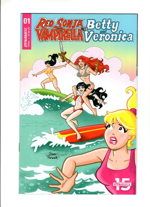 Red Sonja and Vampirella Meet Betty and Veronica #1 (Cvr F) (2019) Dan Parent  F Dan Parent  Buy & Sell Comics Online Comic Shop Toronto Canada