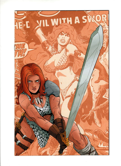 Vampirella / Red Sonja #2 (Cvr H) (2019) Incentive Drew Moss Now And Then Virgin  H Incentive Drew Moss Now And Then Virgin  Buy & Sell Comics Online Comic Shop Toronto Canada