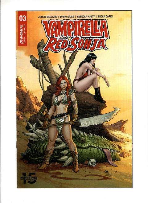 Vampirella / Red Sonja #3 (Cvr A) (2019) Frank Cho  A Frank Cho  Buy & Sell Comics Online Comic Shop Toronto Canada