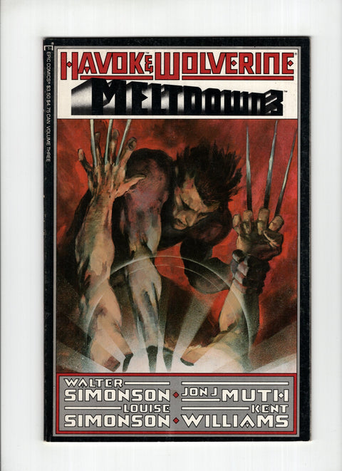 Havok and Wolverine: Meltdown #2 (1988)      Buy & Sell Comics Online Comic Shop Toronto Canada