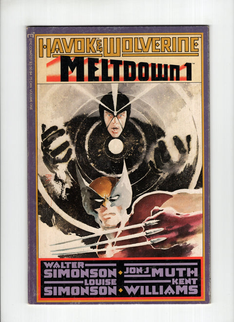 Havok and Wolverine: Meltdown #4 (1989)      Buy & Sell Comics Online Comic Shop Toronto Canada