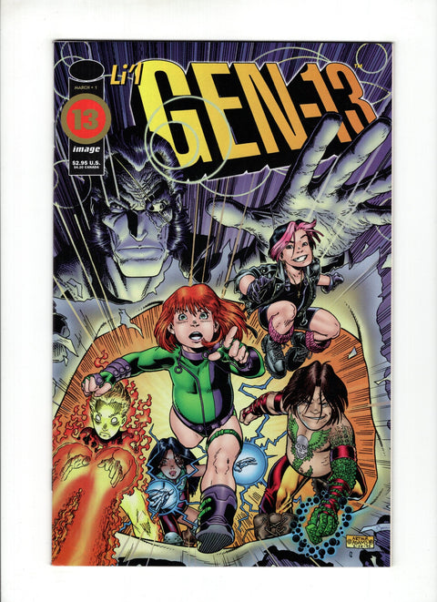 Gen 13, Vol. 2 #1 (Cvr D) (1995) Arthur Adams Li'l GEN 13 Variant  D Arthur Adams Li'l GEN 13 Variant  Buy & Sell Comics Online Comic Shop Toronto Canada