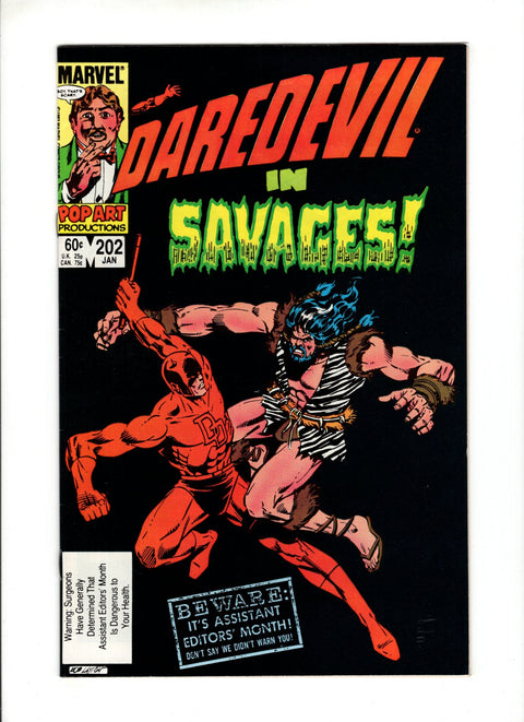 Daredevil, Vol. 1 #202 (1984)      Buy & Sell Comics Online Comic Shop Toronto Canada