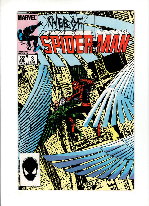 Web of Spider-Man, Vol. 1 #3 (1985)      Buy & Sell Comics Online Comic Shop Toronto Canada