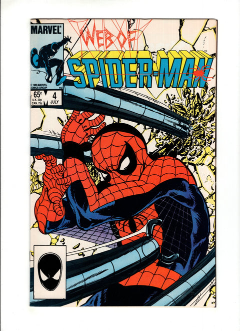 Web of Spider-Man, Vol. 1 #4 (1985)      Buy & Sell Comics Online Comic Shop Toronto Canada