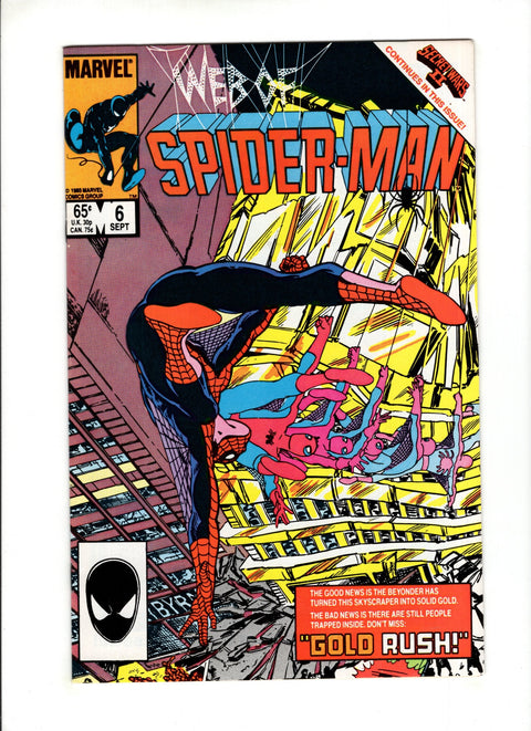 Web of Spider-Man, Vol. 1 #6 (1985)      Buy & Sell Comics Online Comic Shop Toronto Canada