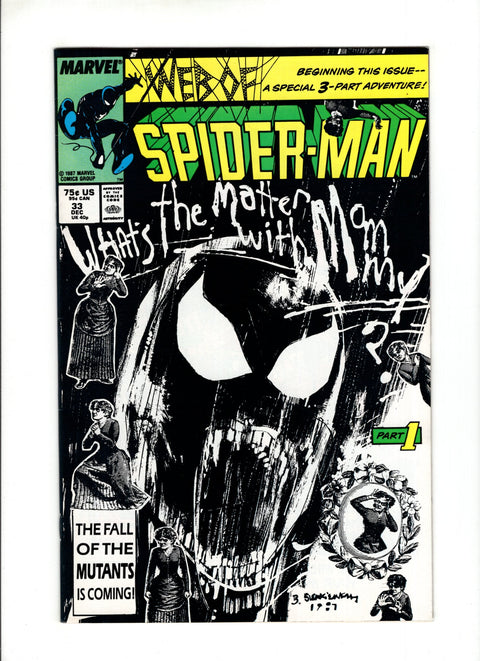 Web of Spider-Man, Vol. 1 #33 (1987)      Buy & Sell Comics Online Comic Shop Toronto Canada