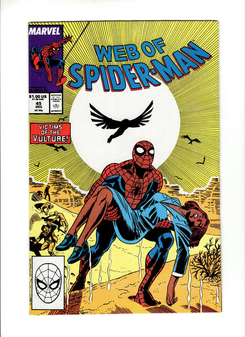 Web of Spider-Man, Vol. 1 #45 (1988)      Buy & Sell Comics Online Comic Shop Toronto Canada