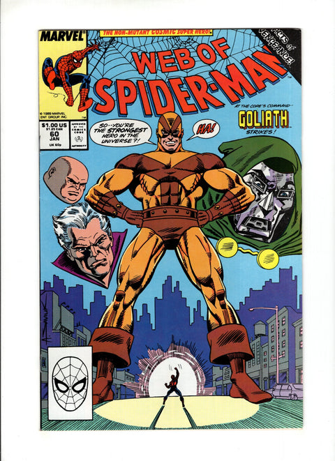 Web of Spider-Man, Vol. 1 #60 (1989)      Buy & Sell Comics Online Comic Shop Toronto Canada