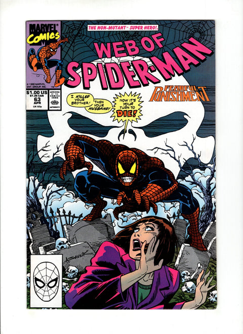 Web of Spider-Man, Vol. 1 #63 (1990)      Buy & Sell Comics Online Comic Shop Toronto Canada