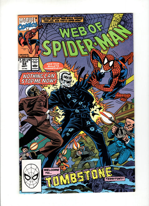 Web of Spider-Man, Vol. 1 #68 (1990)      Buy & Sell Comics Online Comic Shop Toronto Canada