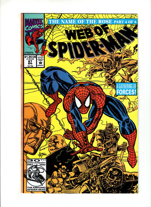 Web of Spider-Man, Vol. 1 #87 (1992)      Buy & Sell Comics Online Comic Shop Toronto Canada