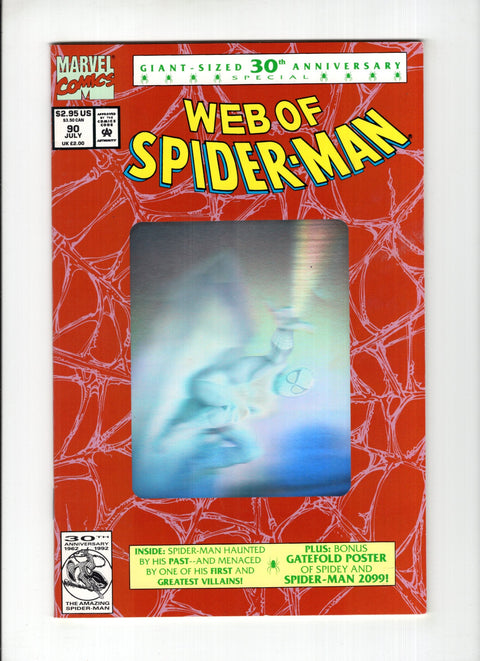 Web of Spider-Man, Vol. 1 #90 (1992) Hologram Cover   Hologram Cover  Buy & Sell Comics Online Comic Shop Toronto Canada