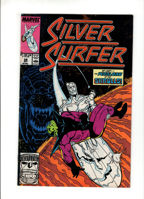 Silver Surfer, Vol. 3 #28 (1989)      Buy & Sell Comics Online Comic Shop Toronto Canada