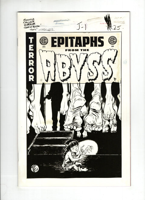 Epitaphs From the Abyss #3 (Cvr D) (2024) 1:20 Tom Fowler B&W