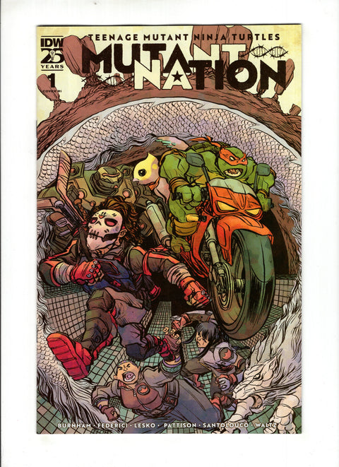 Teenage Mutant Ninja Turtles: Mutant Nation #1 (Cvr E) (2024) 1:10 Jim Lawson Incentive